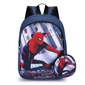 Sac d'école <span class=keywords><strong>Spider</strong></span>-<span class=keywords><strong>Man</strong></span> 3D en nylon de haute qualité super cool, grand sac d'école pour enfants de 3 à 6 ans - Product Image 6