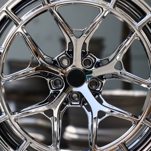 Ruedas Forjadas HFX-1 Cóncavas Cromadas Personalizadas para Autos de Pasajeros, Multirradio 5x114.3 5x112 5x120 para <span class=keywords><strong>Audi</strong></span> BMW M2/M3/M4/<span class=keywords><strong>M5</strong></span>/X5/X6 - Product Image 2