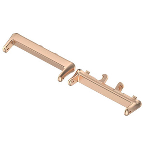 Conector de Correa para Reloj Samsung Galaxy Fit 3, 12mm 18mm 20mm, Tipo Barra de Resorte Metálica, Negro, Plateado, Dorado, Oro Rosa, Unisex - Product Image 3
