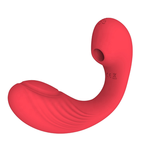 Vibromasseur USB rechargeable double à 7 modes, flexible, avec fonctions de battement et de succion pour le plaisir clitoridien et du point G, pour femmes - Product Image 1