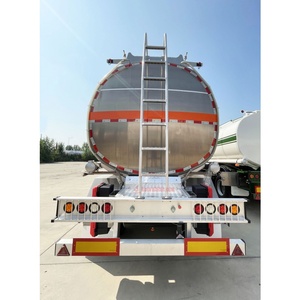 Semirremolque <span class=keywords><strong>Cisterna</strong></span> para Combustible de Aleación de Aluminio Estándar ASME, Nuevo, Tracción 6x4, Capacidad de 45,000L, Diseño de Cuello de Cisne Cuadrado/Redondo, HCSV - Product Image 5