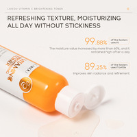 LAIKOU OEM/ODM/OBM Compresse humide 100ml Hydratant Éclaircissant Réduit l'oxydation Sérum tonifiant à la vitamine C