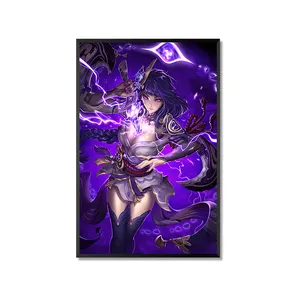 Hot Sale 3D Lentikular Flip Bild 3D Anime Demon Slayer Poster 3D Lentikular Poster für Wand kunst