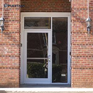 Porta moderna <span class=keywords><strong>in</strong></span> alluminio KFC Storefront per edifici commerciali di alta durevolezza e Design elegante - Product Image 5