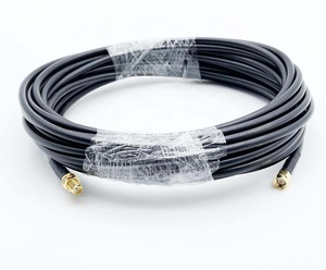 Tùy chỉnh 50 ohm cho <span class=keywords><strong>SMA</strong></span> Nam để cho <span class=keywords><strong>SMA</strong></span> nữ cáp đồng trục loạt tổn thất thấp 5d-fb RG58 lmr400 lmr24 ăng ten truyền thông - Product Image 3