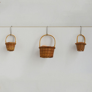Huangtu Birds Nest <strong>Wall</strong> <strong>Hanging</strong> <strong>Basket</strong> <strong>Wall</strong> Decoration Bamboo Gardening Home Garden Wedding Gift <strong>Baskets</strong> - Product Image 3