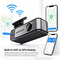 VIEVGUARB VSQ10 Cámara para Coche con Grabación de Video, Monitor de Estacionamiento, Grabación en Bucle, Visión Nocturna, Sensor G, Control por App, 4K, WiFi, GPS, Doble Lente