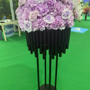 Decoraciones para Mesa de <span class=keywords><strong>Centro</strong></span>, Soporte para Flores, Arreglos Florales para Mesa de <span class=keywords><strong>Centro</strong></span> para Año Nuevo, Bodas y Navidad - Product Image 2