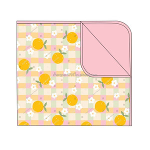 Tùy Chỉnh Nhiệm Vụ Miễn Phí Tre Bow Tình Yêu Mô Hình Trái Tim Dệt Kim Bé Chăn Bán Buôn Sơ Sinh Cô Gái Bộ Đồ Giường Thoải Mái Và Phong Cách - Product Image 3