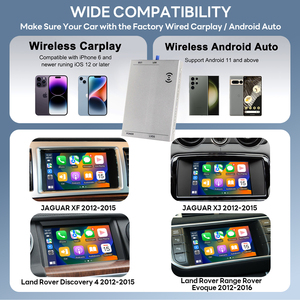 Không dây Carplay Android giao diện tự động cho Land Rover Evoque báo đốm OEM headunit Bosch 8 inch hỗ trợ <span class=keywords><strong>AirPlay</strong></span> Miracast mô-đun - Product Image 5