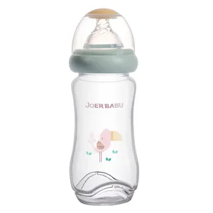 240 مللي شرب زجاجة رضاعة للأطفال الحليب زجاجة تستخدم في الرضاعة الطفل مجموعة الحليب bpa الحرة زجاجة رضاعة للأطفال