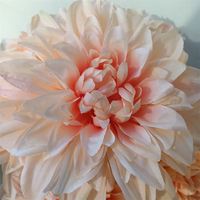 G-013 Bunga Pernikahan Artifisial 7 Tangkai Bunga Putih Dekorasi Sutra Dahlia Daisy Buket