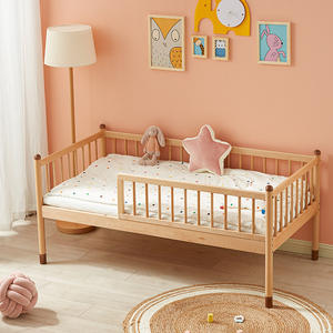 Lit <span class=keywords><strong>de</strong></span> bébé en bois massif à côté <span class=keywords><strong>de</strong></span> <span class=keywords><strong>moi</strong></span> Mobilier <span class=keywords><strong>de</strong></span> lit <span class=keywords><strong>de</strong></span> bébé pour tout-petit - Product Image 2