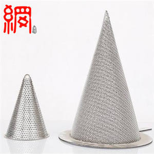 Filtres temporaires coniques de <span class=keywords><strong>grande</strong></span> capacité et filtres à chapeau de sorcière - Product Image 3