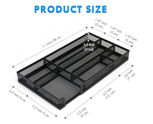 Organizzatore per Cassetti da Scrivania, Accessori per Ufficio e Organizzatori per lo Spazio di Lavoro, per Conservare Utensili e Forniture da Ufficio - Product Image 5