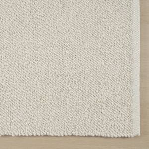 Tapis fait main en laine tissée à plat pour salon et chambre, luxe léger, haut de gamme, résistant aux taches, usage domestique, Twilight Snow - Product Image 3