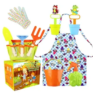 Wholesale Of New Products Kids Garden Tools Kit Plant Flower Kids Gardening Tool Set Children Plastic Gardening Tools