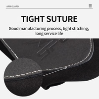 Protège-bras STARCN pour le tir à l'arc, protection d'avant-bras en cuir doublement épaissi de 4 mm, ambidextre pour la pratique du tir sur cible et la chasse