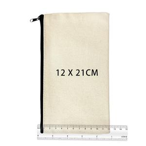 Bolsa de Lona Personalizada con Logotipo MKW4309, Bolsa de Viaje Multiusos para Artículos de Tocador y Maquillaje, Bolsa con Cierre para Lápices, Bolsas Cosméticas en Blanco - Product Image 4