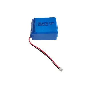 Hot sell High voltage 762636 3.8V 3.85V 4.35V lithium ion 232738 2400mAh rechargeable li polymer battery with pcb