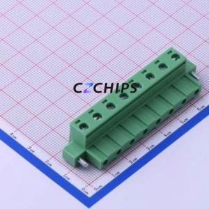 KF2EDGKM-7.62-8P Plug-in Terminal Block P=7.62mm Connector Plug Screw Fixing 1x8P 7.62mm - Product Image 1