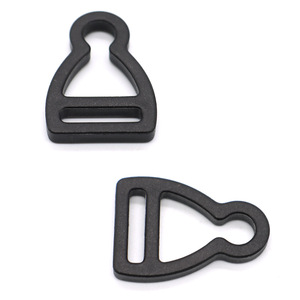 Adjustable D-<b>Ring</b> Plastic Buckle 16Mm For Stroller Infant Seat Back Webbing Adjustment - Product Image 1