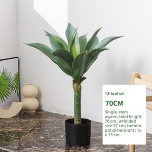 Grande plante artificielle en pot, verdure d'intérieur pour la décoration de la maison, du salon, du bureau, du hall d'hôtel, vente en gros - Product Image 6