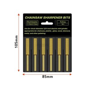 6 uds motosierra Ening sierra de cadena <span class=keywords><strong>Ener</strong></span> herramienta de molienda brocas de molienda 4mm/4,8mm/5,5mm - Product Image 2