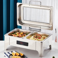 Neues Produkt: Elektrischer 9L Buffet-Wärmer aus Edelstahl, Speisenwärmer für Restaurants und Hotels