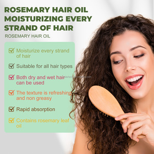 100% Pure Rosemary Oil for Hair Rosemary Hair Oil with Biotin Babata Jojoba Castor Oil Blend for Damaged Hair Moisturize <strong>Scalp</strong> - Product Image 6