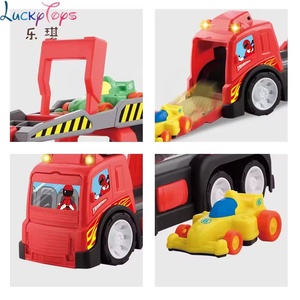 Camión <span class=keywords><strong>de</strong></span> <span class=keywords><strong>Juguete</strong></span> Transportador <span class=keywords><strong>de</strong></span> Coches <span class=keywords><strong>de</strong></span> Rueda Libre, Camión <span class=keywords><strong>de</strong></span> Inercia <span class=keywords><strong>de</strong></span> Plástico Fácil <span class=keywords><strong>de</strong></span> Montar, Camiones <span class=keywords><strong>de</strong></span> <span class=keywords><strong>Juguete</strong></span> con Remolque <span class=keywords><strong>de</strong></span> Tractor - Product Image 3
