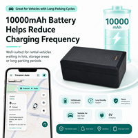 Traceur GPS LBS magnétique Trevaron Auto 10000mAh pour flotte de voitures de location, longue autonomie, abonnement à l'application requis
