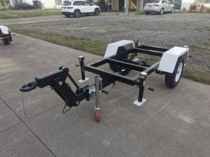 <span class=keywords><strong>Remorque</strong></span> d'assemblage d'<span class=keywords><strong>essieu</strong></span> <span class=keywords><strong>suspendu</strong></span> de véhicule de transport à deux essieux pour générateur - Product Image 6