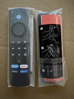 Nouvelle télécommande vocale Alexa de 3e génération L5B83G (plastique ABS) AMZ Fire TV Stick, portée RF 10 m, 2 piles AAA, noire, streaming multimédia