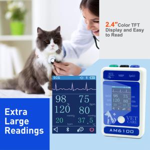 <span class=keywords><strong>Monitor</strong></span> Veterinário Multiparamétrico BERRY AM6100 com <span class=keywords><strong>ECG</strong></span>, Bluetooth Android e Recarregável via USB - Product Image 5