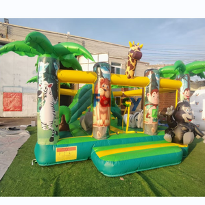 Buen comentario Tobogán seco inflable Comercial/casa de salto Tobogán inflable/Castillo inflable Tobogán seco para niños en venta - Product Image 5