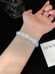 Icewald IGI chứng nhận 0.5ct đến 5ct phạm vi đầy tổng hợp vuông rạng rỡ cắt phòng thí nghiệm phát triển kim cương màu D hpht cvd lỏng đá quý - Product Image 3