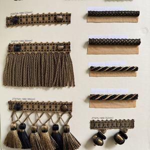 Nouveau <span class=keywords><strong>Livre</strong></span> d'échantillons 2026 de Rubans, Perles, Pompons et Dentelles de Haute Qualité pour Rideaux, Textiles de Maison et Accessoires Décoratifs - Product Image 4