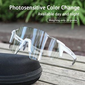 男性用屋外ゴーグル女性フォトクロミックサイクリンググラスフレームレスUv400自転車サングラス - Product Image 6