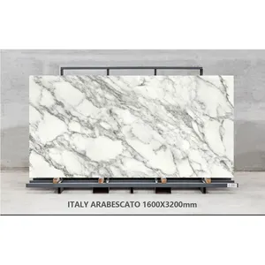 Modern 1600*3200mm Marble Porcelain Wall Sintered Stone Panel Artificial Sintered Stone Slabs