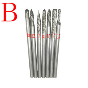 Juego de fresas dentales de carburo de tungsteno de 4, 5 y 6 tamaños para pulido y desbaste con pieza de mano de baja velocidad, herramientas dentales - Product Image 3