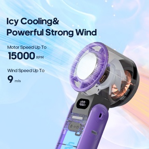 3600mAh Rechargeable <b>Fans</b> & Cooling Hand <b>Fan</b> Cooler Portable Electric High Speed Outdoor <b>Mini</b> Air Cooling <b>Fan</b> - Product Image 6