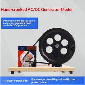 Generador <span class=keywords><strong>de</strong></span> manivela AC/DC para enseñanza <span class=keywords><strong>de</strong></span> física, experimentos electromagnéticos para secundaria/bachillerato, diseño <span class=keywords><strong>de</strong></span> imán permanente <span class=keywords><strong>de</strong></span> <span class=keywords><strong>Faraday</strong></span> - Product Image 2