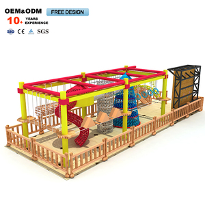 สนามเด็กเล่นเชือกผูกแบบกำหนดเองสำหรับเด็กในร่มสำหรับห้างสรรพสินค้า - Product Image 3