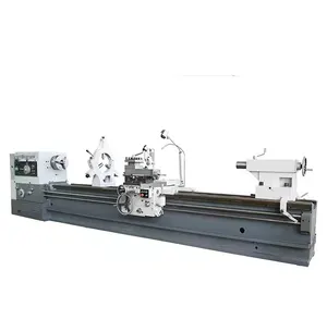 Longo tubo de torneamento resistente máquina de torno horizontal do metal torno mecânico