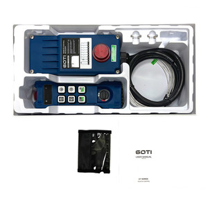 Control remoto de polipasto de grúa inalámbrico Industrial de marca <span class=keywords><strong>GOTI</strong></span>, 6 canales de una sola velocidad en lugar de 12, 12, 12, 12, 12, 12, 12, 30 - Product Image 4