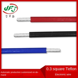 Fil électronique haute température traité sur mesure 180°C 0,3 mm² Isolation PVC standard US Cuivre étamé Modèle - Product Image 4