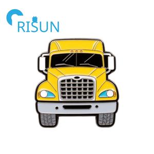 फैक्टरी धातु अनुकूलित फोर्कलिफ्ट फ्लैटबेड ट्रक एनमेल पिन कस्टम लोगो लॉरी ट्रेलर एनमेल लैपल पिन फोर्क लिफ्ट पिन फोर्क लिफ्ट पिन बैज प्रतीक - Product Image 2