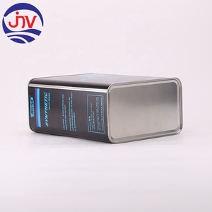 Huile moteur synthétique 4L, emballage en bidon rectangulaire en fer blanc de 1 gallon avec impression offset - Product Image 4