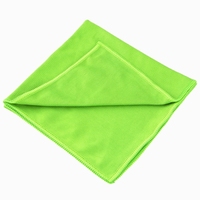 Serviette en microfibre pour vitres, légère, luxueuse, 200-300 g/m², 30*40 cm et 40*40 cm, étiquette personnalisée, séchage rapide